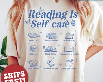 Comfort Colors® Mental Health Shirt, Bookish Shirt, Book Lover Gift, Book Lover Clothing, Banned Books Shirt