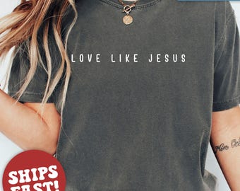 Comfort Colors® Christian Shirt, Christian Gifts, Inspirational Shirt, Religious Shirt, Bible Verse Shirt