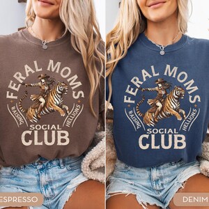 Camiseta "Fal Mom" de Comfort Colors® para el Día de la Madre - Regalo para mamá - Camiseta divertida "Vida de mamá" - Regalo para mamá primeriza - Camiseta "Maternidad" imagen 3