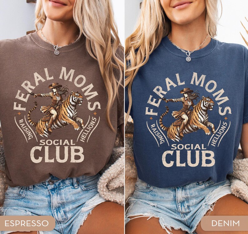Camiseta "Fal Mom" de Comfort Colors® para el Día de la Madre - Regalo para mamá - Camiseta divertida "Vida de mamá" - Regalo para mamá primeriza - Camiseta "Maternidad" imagen 3