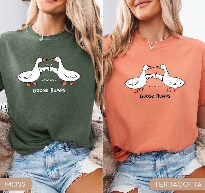 Camisa Comfort Colors® Silly Goose, Camisa Goose, Camisa Silly Goose imagen 4