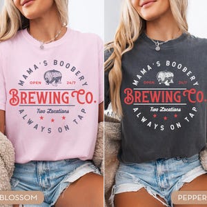 Comfort Colors® Breastfeeding Shirt for Mother's Day Gift for Mom - Funny Mom Life Shirt - New Mom Gift for Mother's Day image 3