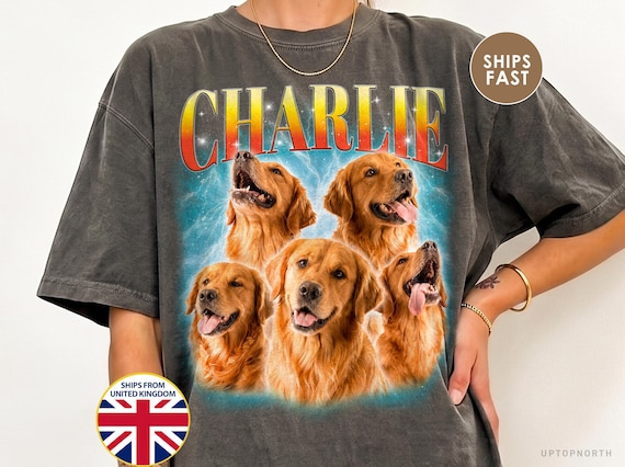 Comfort Colors® Custom Dog Shirt, Custom Pet Shirt, Personalized Bootleg Shirt, Dog Remembrance Gift