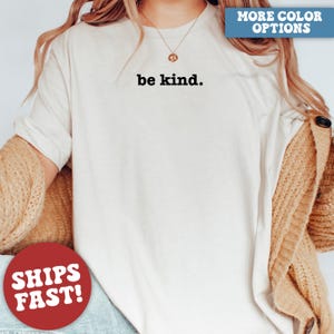 Comfort Colors Be Kind Teacher Shirt, Choose Kindness Shirt, Retro Teacher Shirt, Back to School Shirt, Elementary School Teacher Shirt