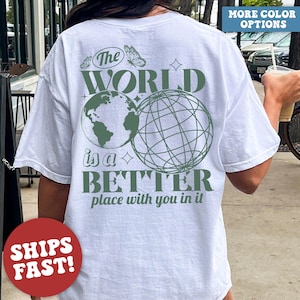 Comfort Colors® Mental Health Shirt, Positive Shirt, Inspirational Shirt, Anxiety Shirt, You Are Enough Shirt image 1