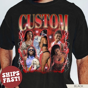 Comfort Colors Valentines Day Shirt, Custom Girlfriend Shirt, Bootleg T Shirts Bild 1