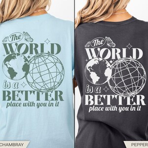 Comfort Colors® Mental Health Shirt, Positive Shirt, Inspirational Shirt, Anxiety Shirt, You Are Enough Shirt image 4