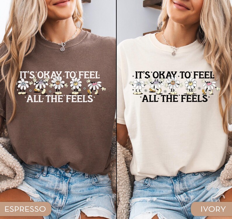 Comfort Colors® Mental Health Shirt, Anxiety Shirt, School Counselor, Special Ed Gifts, School Psychologist imagem 3