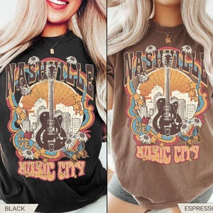 Comfort Colors Tennessee Western Shirt, Country Music Shirt, Vintage Nashville T-Shirt image 3