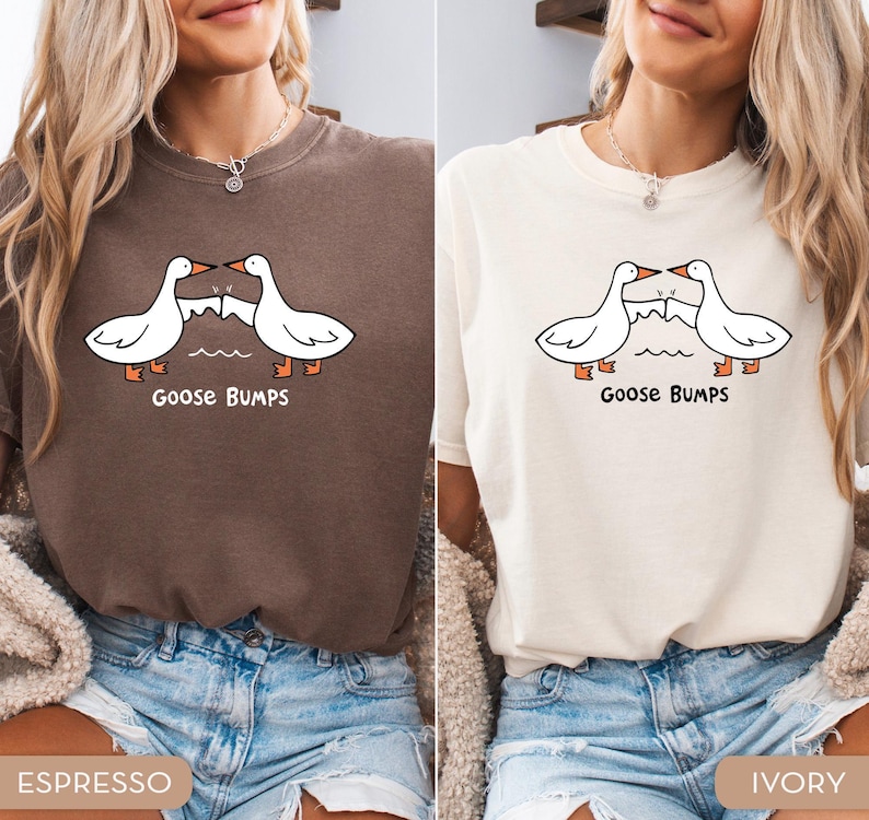 Camisa Comfort Colors® Silly Goose, Camisa Goose, Camisa Silly Goose imagen 3