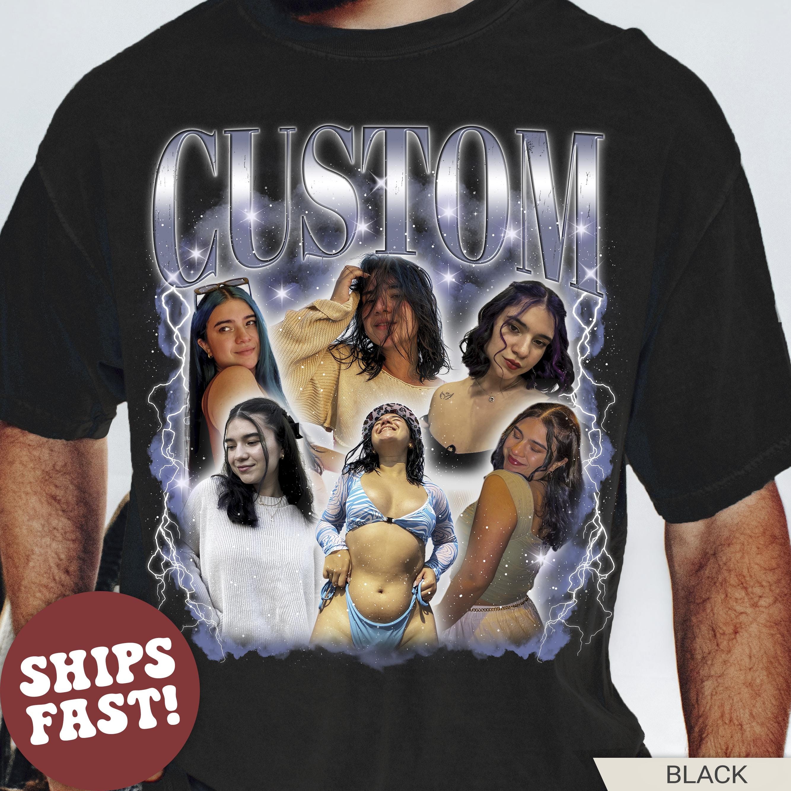 Comfort Colors® Custom Girlfriend Shirt, Personalized Bootleg Girlfriend T Shirt, Bootleg Boyfriend Tee
