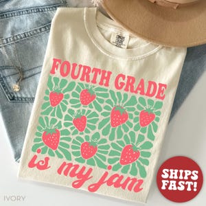 Comfort Colors® Fourth Grade Teacher Shirt 4th Grade Teacher Appreciation T Shirt Elementary Fourth Grade Team Tee Gift