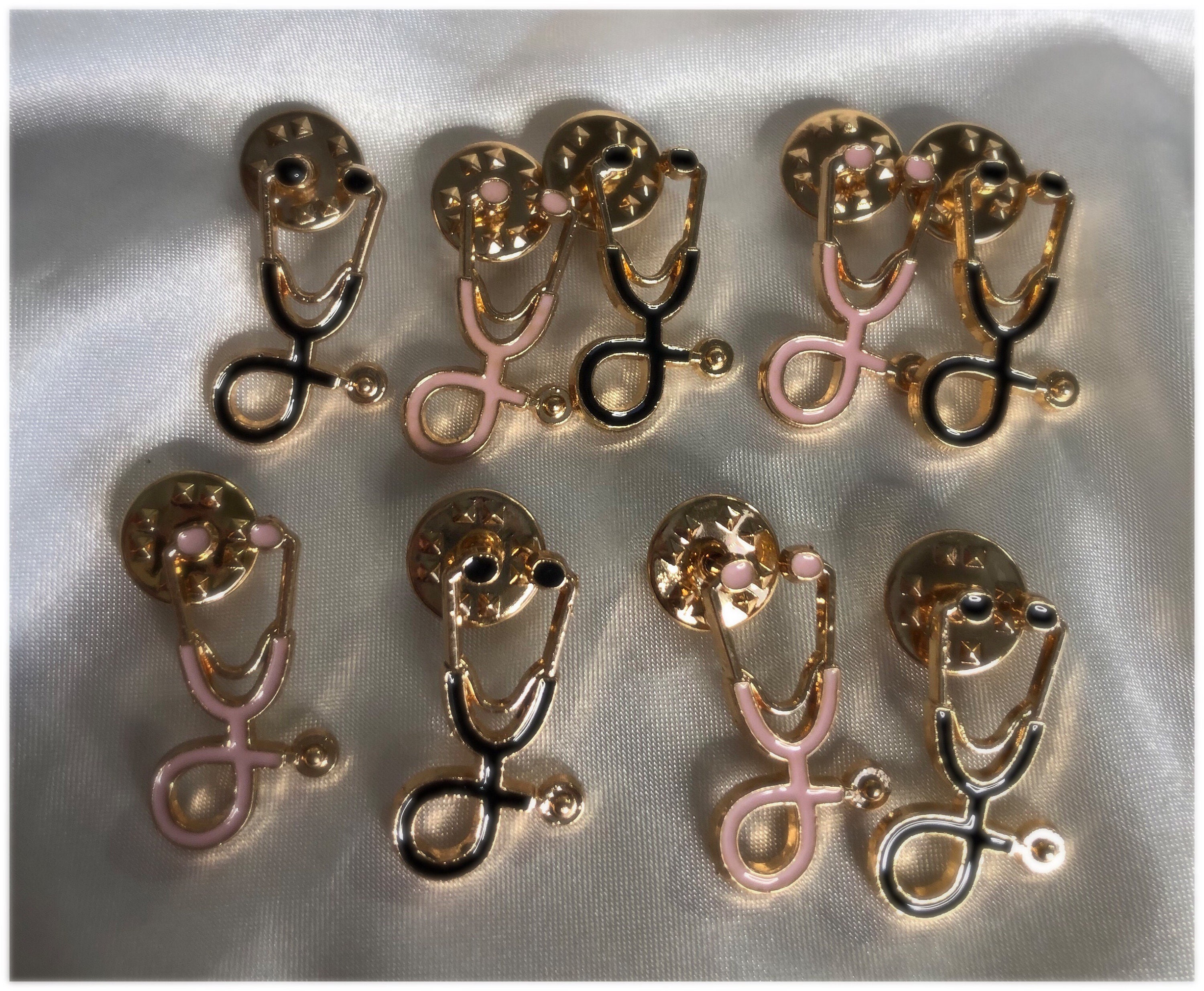 Stethoscope Enamel Pin Cute Enamel Pin Brooch Doctor Etsy