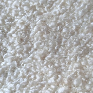 10 Yards Milk White Heavy Boucle Knit Fabric by the yards | 11 colours, 55&quot;(140cm),Upholstery Fabric,Furnishing Fabric Upholstery,Sheepskin
