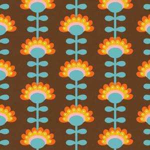 30-er Vintage Blumen Stoff Meterware | 40er 50er 60er Jahre Stoff | Wohnkultur | Polsterung Polyestergewebe | Möbel Vorhang Sofa Heimtextil