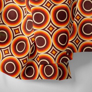 5-er Vintage Stoff Meterware | 40er 50er 60er Jahre Stoff | Wohnkultur | Polsterung Polyestergewebe | Möbel Drapierung Sofa Heimtextilien Material