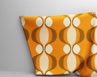 Retro Waves – Mid-Century Modern Geometric Fabric in 4 Color Variations