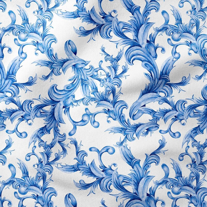 Dutch Toile Pattern Ethnic Toile Fabric - Etsy