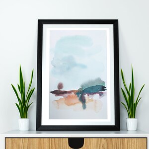 Watercolor Fine Аrt Original Landscape Print