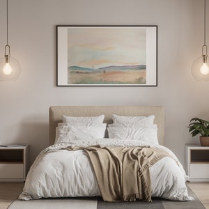Aquarell Fine Art Original Landschaftsdruck