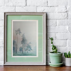 Watercolor Fine Аrt Original Landscape Print
