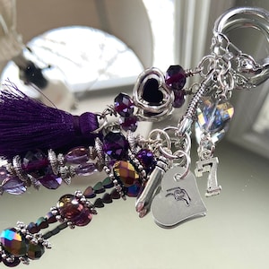 Borahae KeyChain/Purse Charm