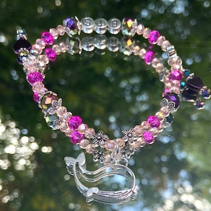 BTS Tiny Tan whale inspired bracelet and earrings!