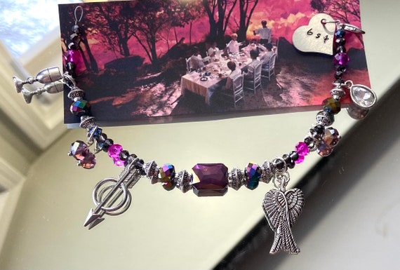 New 2022…Blood Sweat and Tears inspired beaded charm bracelet!