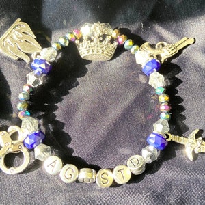 AgustD inspired Charm Bracelet