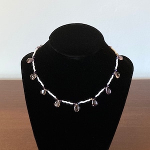 Ametrine Teardrop Choker Necklace