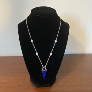 Lapis and Moonstone Necklace