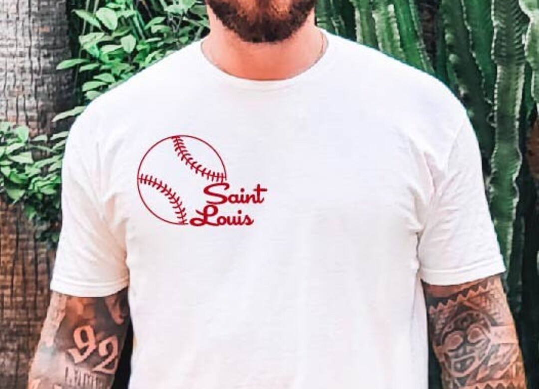 Saint Louis Baseball Unisex Softstyle T-shirt | Cardinals | STL | 314 ...