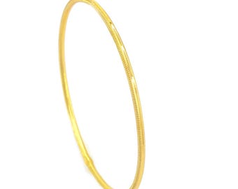 Ajda Bilezik DEMO Altin Gouden armband, 22 karaats verguld