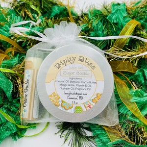 Lotion Bar and Lip Balm Gift Set - Customize your Bliss Bag with your choice of products - Christmas Stocking Stuffer, birthday present
