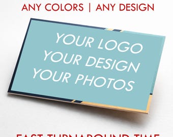 Custom Business Cards – Modern 16pt Cardstock, Professional Printing