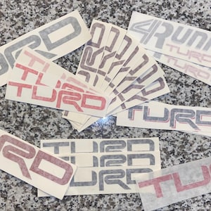 TuRD Single Color Decal