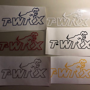 T-WRX 5.5" Single Color Outline Decal