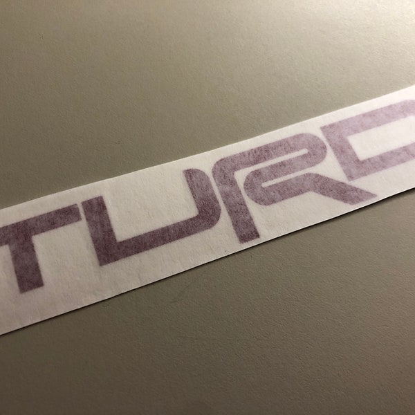 5.5" TuRD Single Color Decal