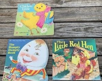 Set 3 Vintage Children's Books