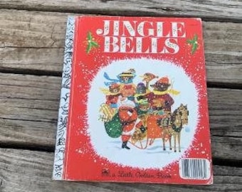 Vintage Jingle Bells Golden Book