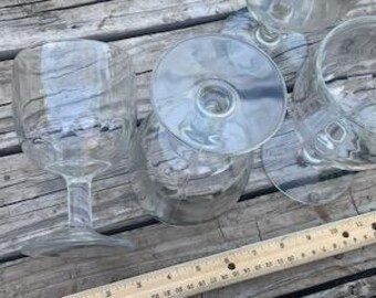 Mid Century Footed Glass