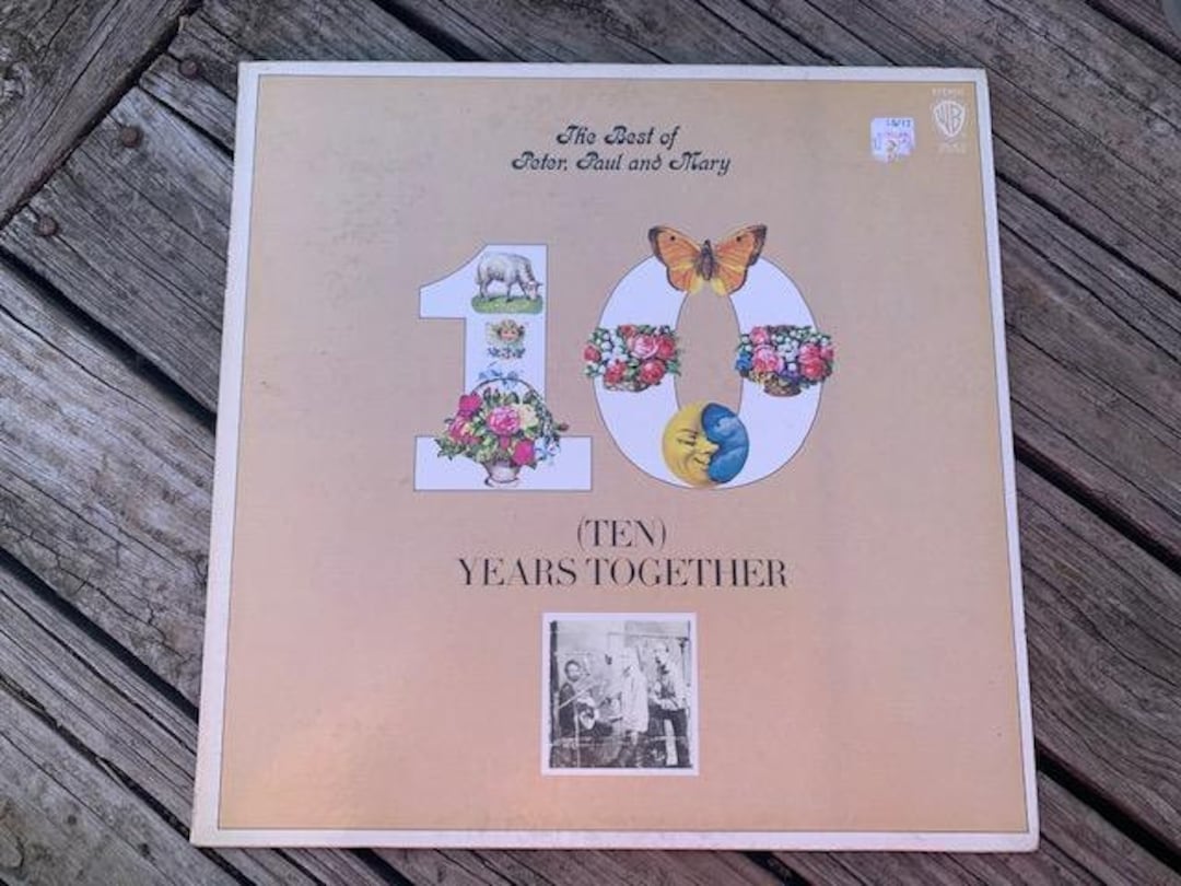 Peter, Paul and Mary ten Years Together Album Etsy