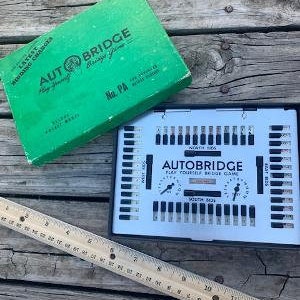 1950s AutoBridge Game Deluxe Pocket Model