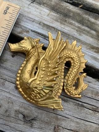 Mma Dragon Brooch - Etsy