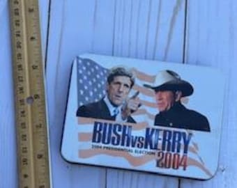 Bush vs Kerry 2004 Presidential Election Tin (empty)