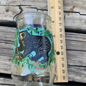 Welch&#39;s Endangered Species Collection Spectacled Bear Jelly Glass