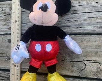 Ty Disney Sparkle Mickey Plush