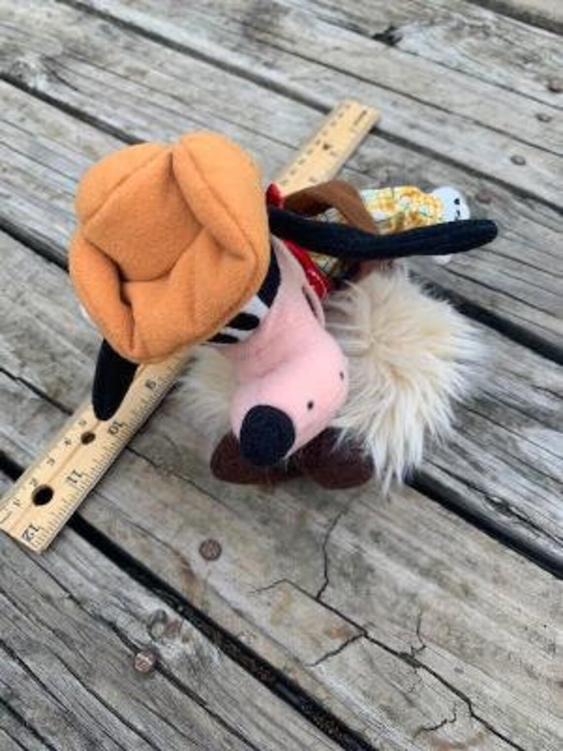 Disney Cowboy Goofy Bean Bag Plush | Etsy