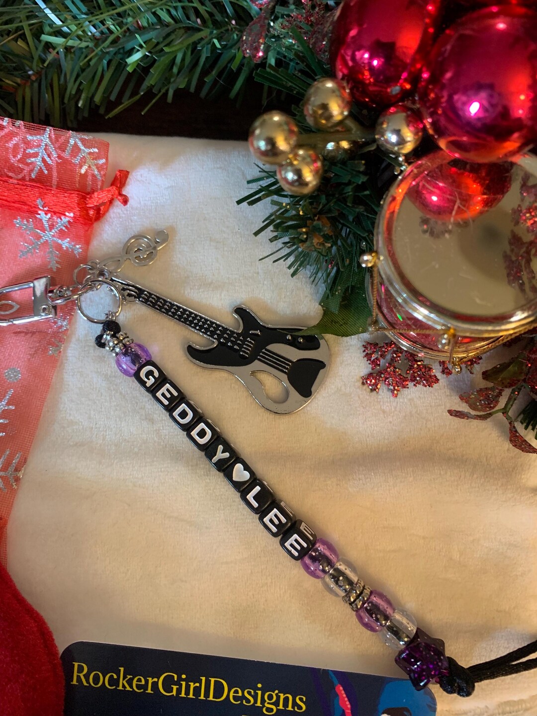 Keychain - Geddy Lee - Etsy