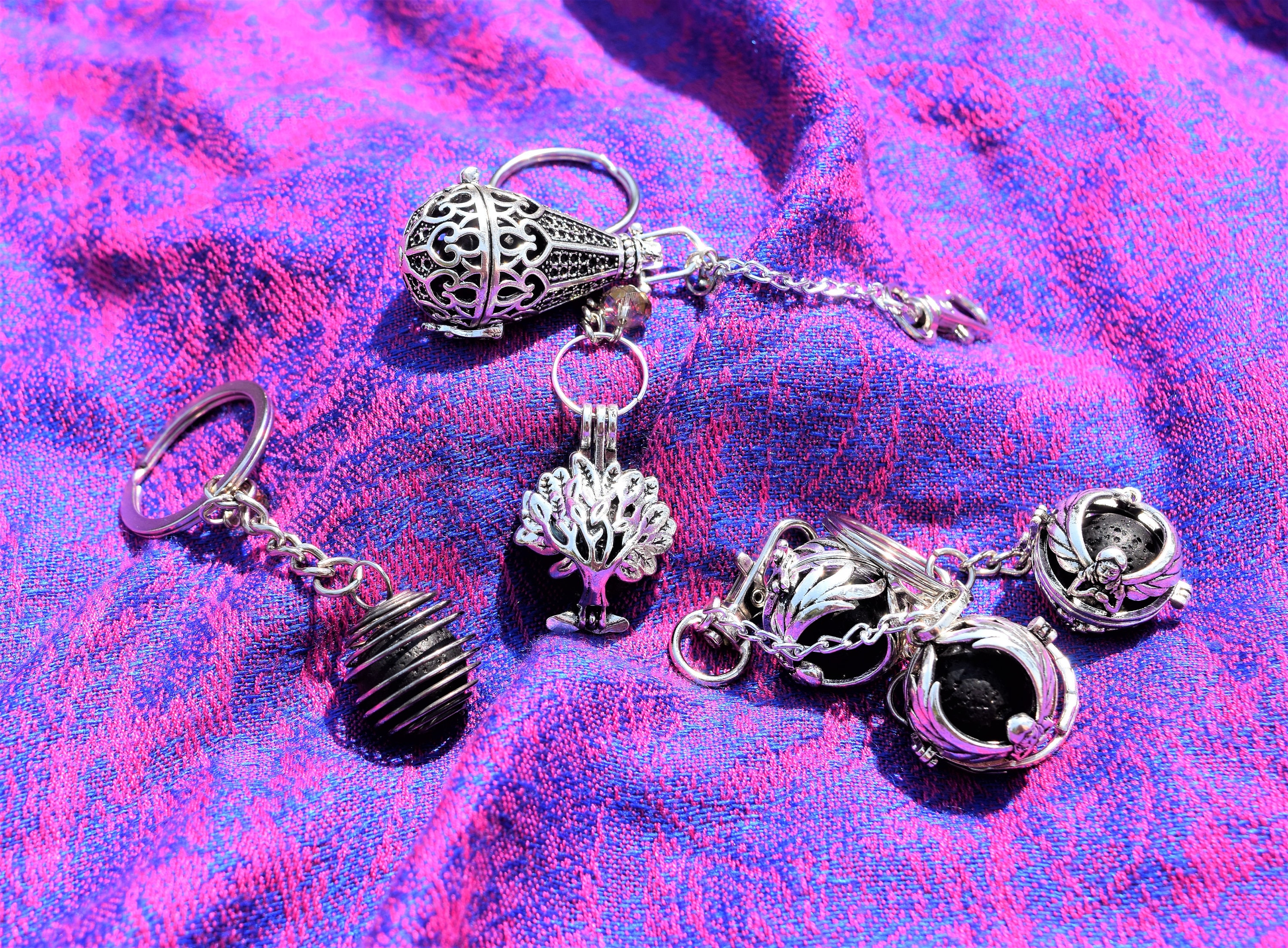 Lava Stone Keychain - Etsy
